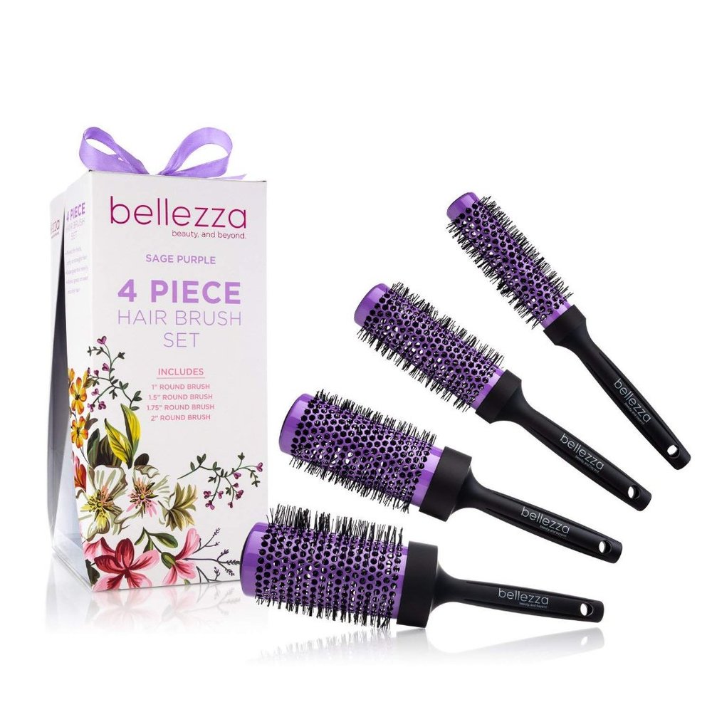 💜Bellezza Ceramic Round Brush Set💜
